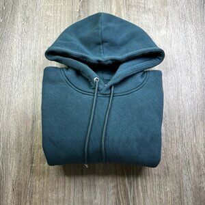 Mauvais Green Hoodie Sweatshirt Pullover Men’s Size L Large Cotton Blend